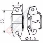 Guide sangle volet roulant de 12