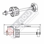 Tandem réglable ZF 80