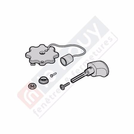 Poignée de porte de garage Basculante Hormann N80 modèle M905